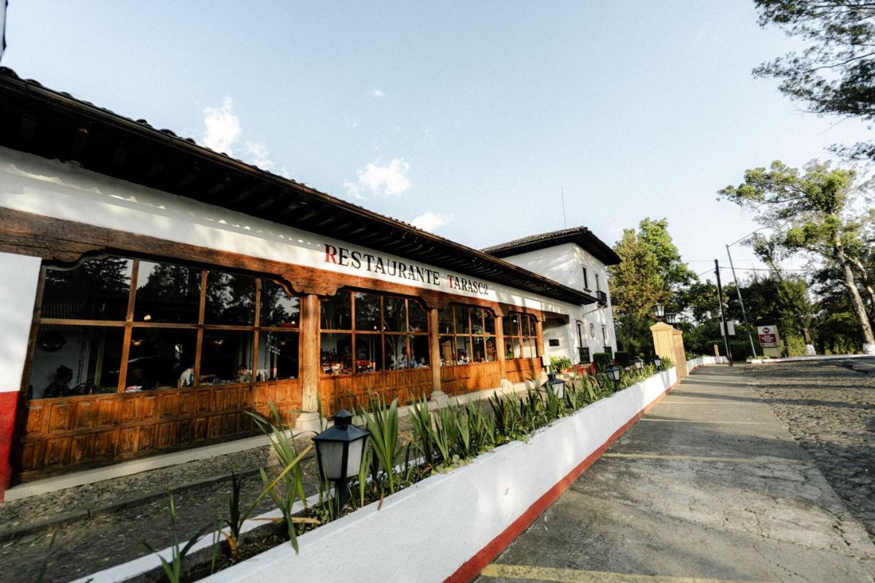 Best Western Plus Posada De Don Vasco Pátzcuaro Extérieur photo Restaurant in San Marcos