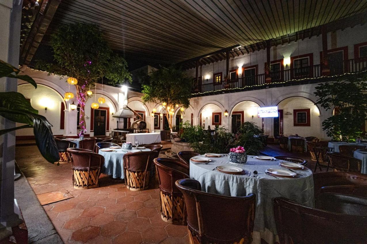 Best Western Plus Posada De Don Vasco Pátzcuaro Extérieur photo Restaurant in the hotel
